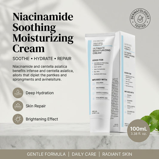 Crema Facial Hidratante con Niacinamida ✨